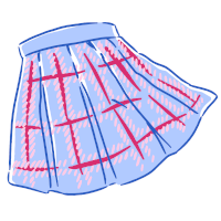 Hand made skirts